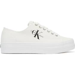 Calvin Klein Canvas Platform W - Bright White