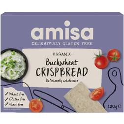 Amisa Organic Gluten Free Buckwheat Crispbread 120g