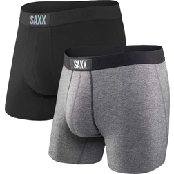 Saxx Vibe Boxer Brief 2-Pack - Zwart