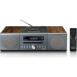 Lenco MC-175SI Stereoanlage Silber
