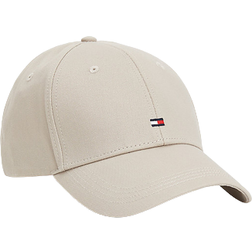 Tommy Hilfiger Organic Cotton Flag Embroidery Cap - Stone