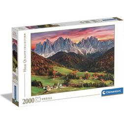 Clementoni Val Di Funes Italy 2000 Pieces