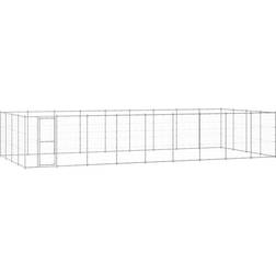 vidaXL Outdoor Dog Kennel