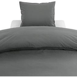 Borganäs Percale Duvet Cover Grey (220x210cm)