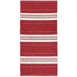 Horredsmattan Mixed Asta Red 150x140cm