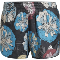 Adidas Run Fast Flower Running Shorts Women - Craft Blue