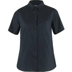 Fjällräven Övik Travel Shirt SS W - Dark Navy