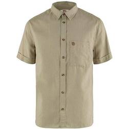 Fjällräven Övik Travel Shirt SS W - Sand Stone