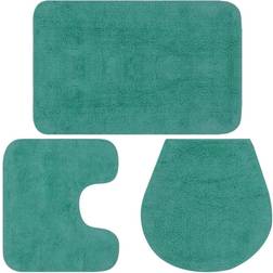 vidaXL 133228 3-pack Turkos 50x78cm