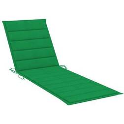 vidaXL Longue Vert 200x60x3 cm Tissu Oxford Green Coussin de chaise Vert (200x60cm)