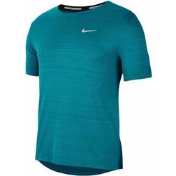 Nike Dri-FIT Miler Running Top Men's - Blustery/Reflective Silver