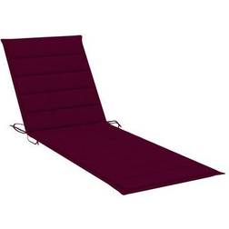 vidaXL Longue Rouge Bordeaux Coussin de chaise Rouge (200x60cm)