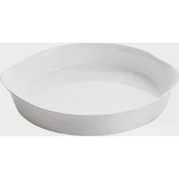 Luminarc Molde Tarta Redondo 28 cm Vidrio Opal Blanco Smart Cuisine Fuente para Horno 28cm