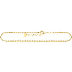 Thomas Sabo Charm Club Anklet - Gold