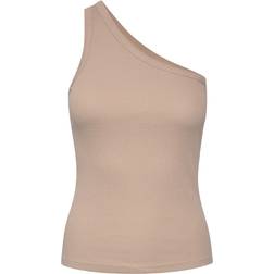 Gestuz DrewGZ One Shoulder Top - Pure Cashmere