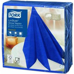 Tork Premium Linstyle 478856 middagsserviet 39x39cm blå