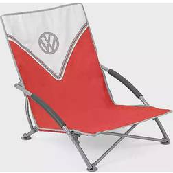 Volkswagen Vw Low Folding Chair Red