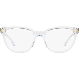 Versace VE3242A Asian Fit 148 De Vue Femme Transparentes (Seulement Monture)