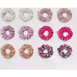 Slip Silk Minnie Scrunchies French Rose