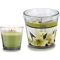 BigBuy Home Acorde 28 timers duftlys i glas med lily aroma