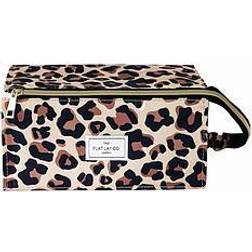 The Flat Lay Co. Xxl Leopard Open Makeup Box