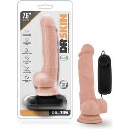 Blush Novelties Dr. Skin Vibrating Cock 19cm