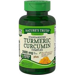 Nature's Truth Nature's Truth Standardized Turmeric Curcumin Complex 2000 mg 90 ct CVS