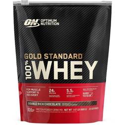 Optimum Nutrition Gold Standard 100% Whey Double Rich Chocolate 1.47 lbs