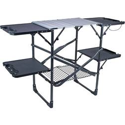 GCI Outdoor SLIM-FOLD Cook Station, aluminum aluminum One Size