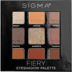 Sigma Beauty Fiery Eyeshadow Palette