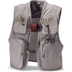 Orvis Clearwater Mesh Fly-Fishing Vest Storm Gray Medium