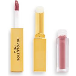 Revolution Pro Dúo de labial líquido bálsamo Supreme Stay 24HR Seclusion