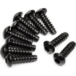 HPI Racing Tp. Button Head Screw M3X10mm (Hex Socket/10Pcs)