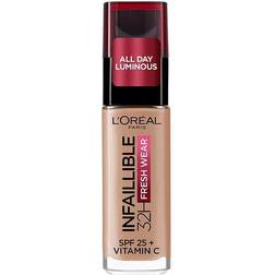 L'Oréal Paris Cremet Make Up Foundation Make Up Infalible Fresh Wear Nº 225 Spf 25 (30 ml)
