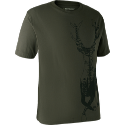 Deerhunter T-shirt, Bark Green 4XL