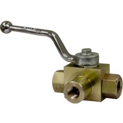 Ball Valve,3 Way,3/8",5800 Psi