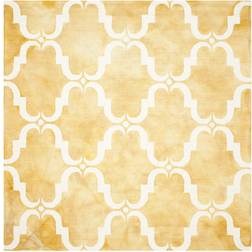 Safavieh Dip Dye Collection Beige, Gold 213.4x213.4cm