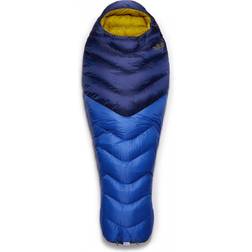 Rab Neutrino 400 Down Sleeping Bag for Women, Left Zip, Nightfall Blue