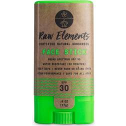 Raw Elements Natural Sunscreen Face Stick SPF30 17g