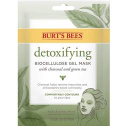 Burt's Bees Detoxifying Green Tea Biocellulose Mask 1pc