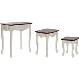 Dkd Home Decor S3022434 Small Table 42x62cm 3pcs