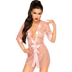 Penthouse Midnight Mirage Rose Kimono Pink S/M/L