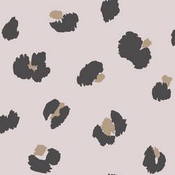 Holden Large Leopard Spot Wallpaper Pink 13031