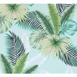 Arthouse Miami Tropics Mint Wallpaper