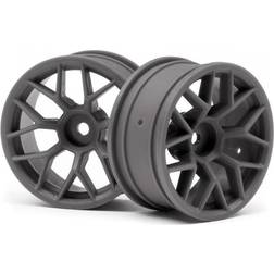 HPI Racing RTR Wheel 26mm Gunmetal (6mm Offset/2Pcs)