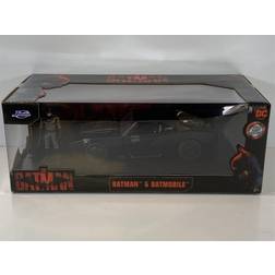 Jada Batman Og Batmobile 1:24