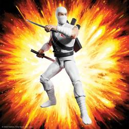 Super7 Figurine de collection G.I. Joe Ultimates Storm Shadow Blanc 18 cm