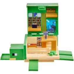 Minecraft Transforming Turtle Hideout Playset Green Green