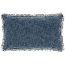 Nicole Curtis Printed Stonewash Complete Decoration Pillows Blue (60.96x35.56cm)