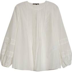 Kobi Halperin Marika Balloon Sleeve Blouse - White